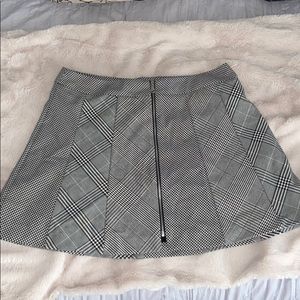 Zara Plaid Skirt
